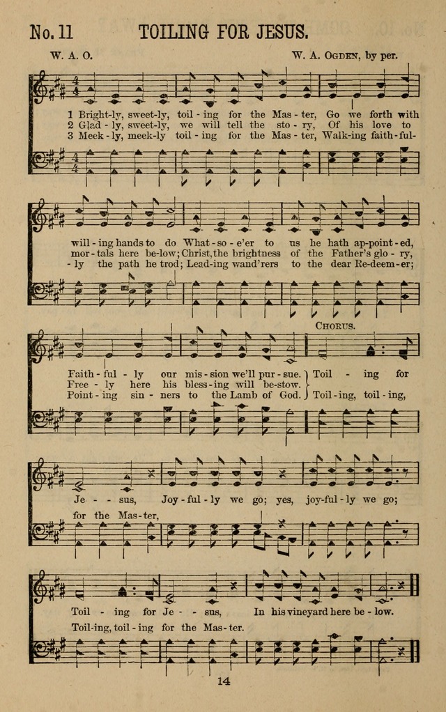 Pure Songs for Sunday-Schools page 21