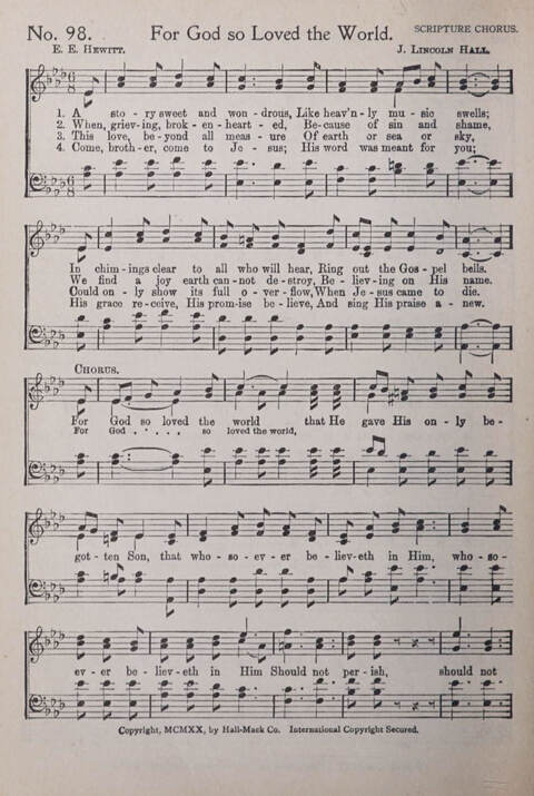 Praise and Service Songs for Sunday Schools page 94