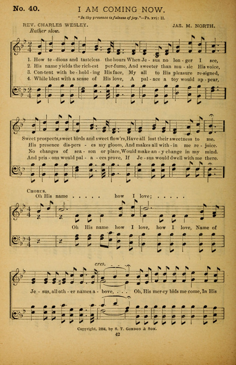 Pearls of Gospel Song: for gospel workers. a choice collection of hymns and tunes page 42