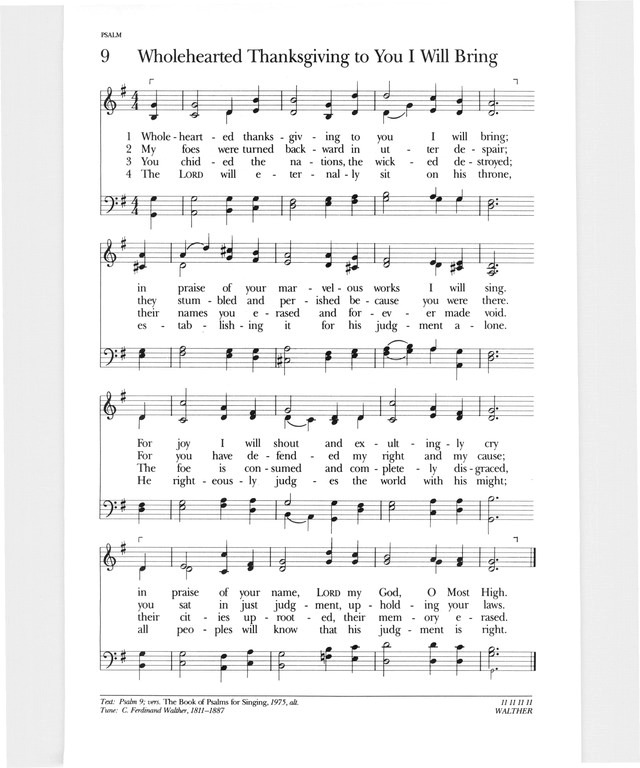 Psalter Hymnal (Gray) page 12