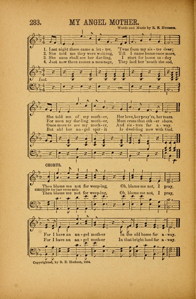 Quartette: containing Songs for the Ransomed, Songs of Love Peace and Joy, Gems of Gospel Song, Salvation Echoes, with one hundred choice selections added page 192