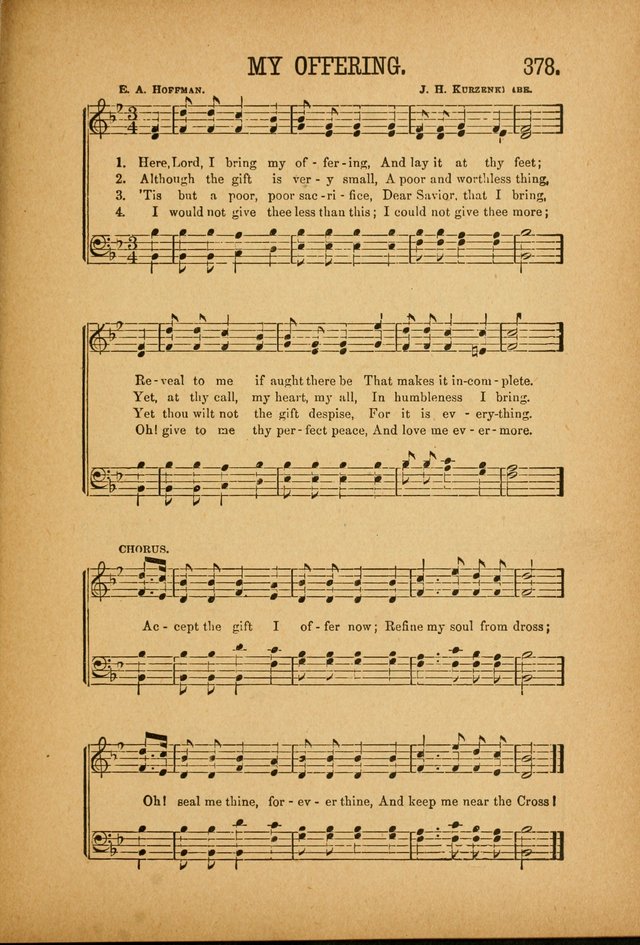 Quartette: containing Songs for the Ransomed, Songs of Love Peace and Joy, Gems of Gospel Song, Salvation Echoes, with one hundred choice selections added page 279