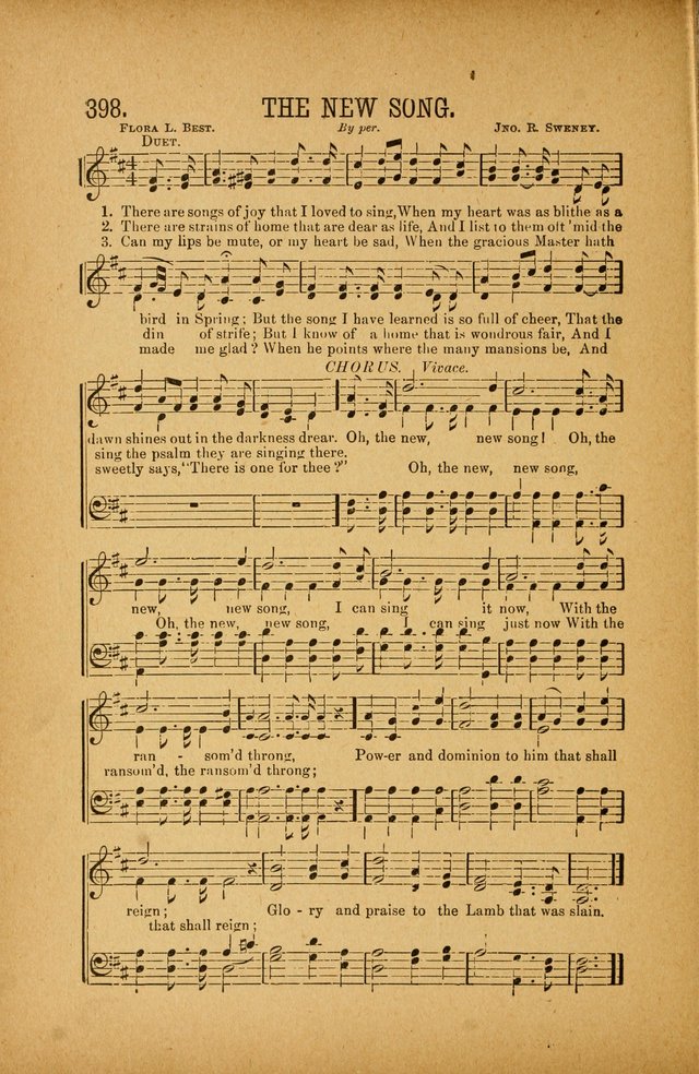 Quartette: containing Songs for the Ransomed, Songs of Love Peace and Joy, Gems of Gospel Song, Salvation Echoes, with one hundred choice selections added page 298
