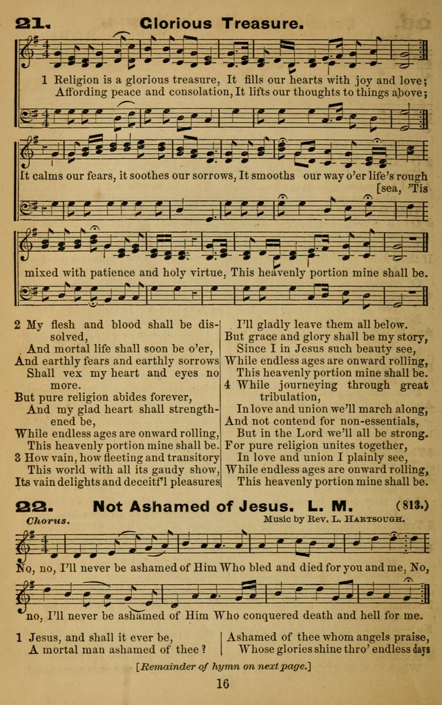 The Revivalist: a Collection of Choice Revival Hymns and Tunes page 16