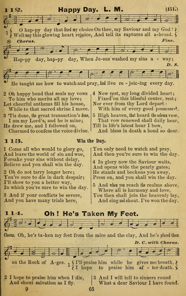 The Revivalist: a Collection of Choice Revival Hymns and Tunes page 65