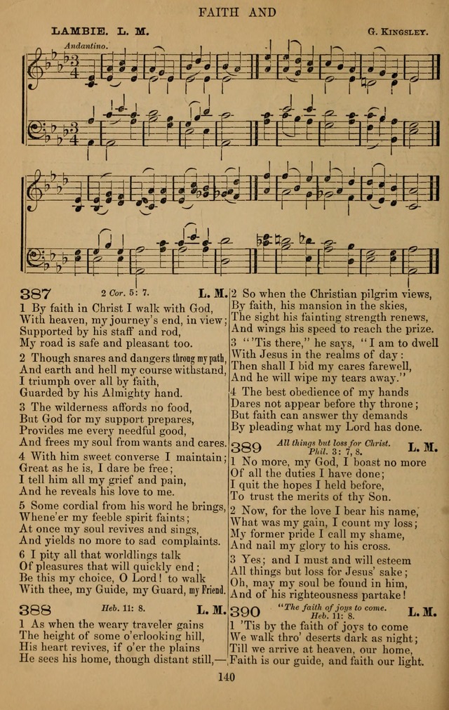 The Reformed Church Hymnal: with tunes page 140