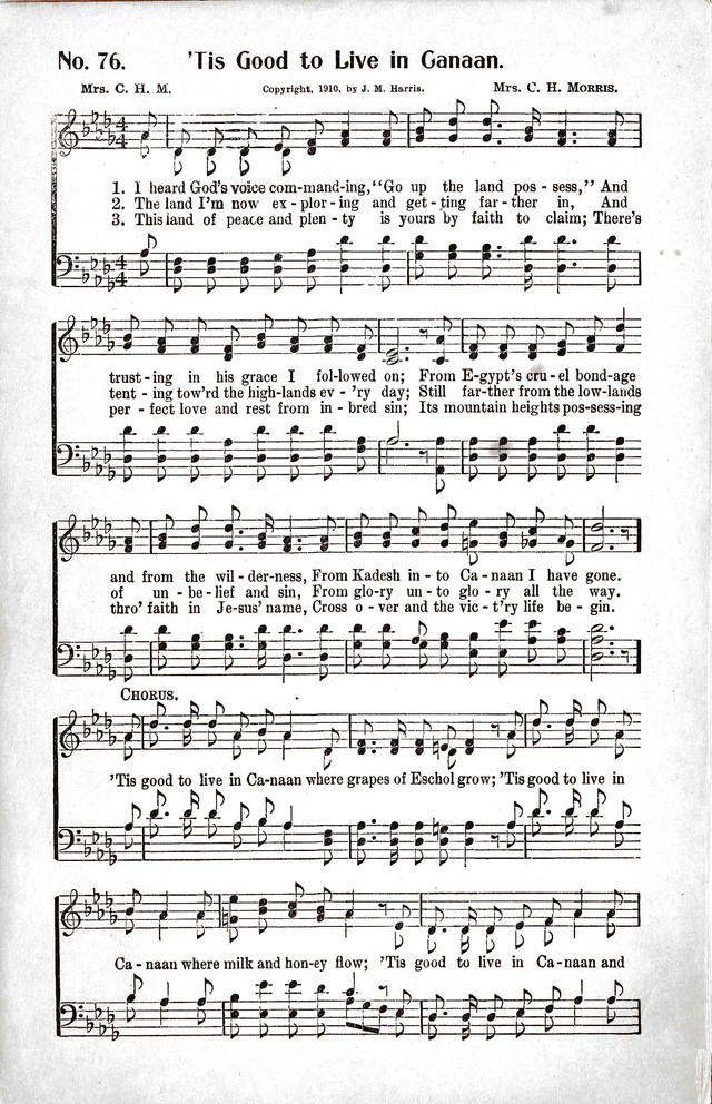 Reformation Glory: a new and inspiring collection of gospel hymns for evangelistic services page 76