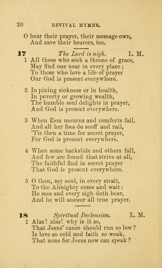 Revival Hymns page 19
