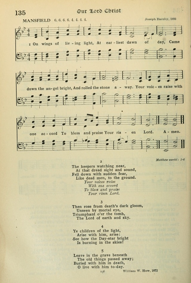 The Riverdale Hymn Book page 137