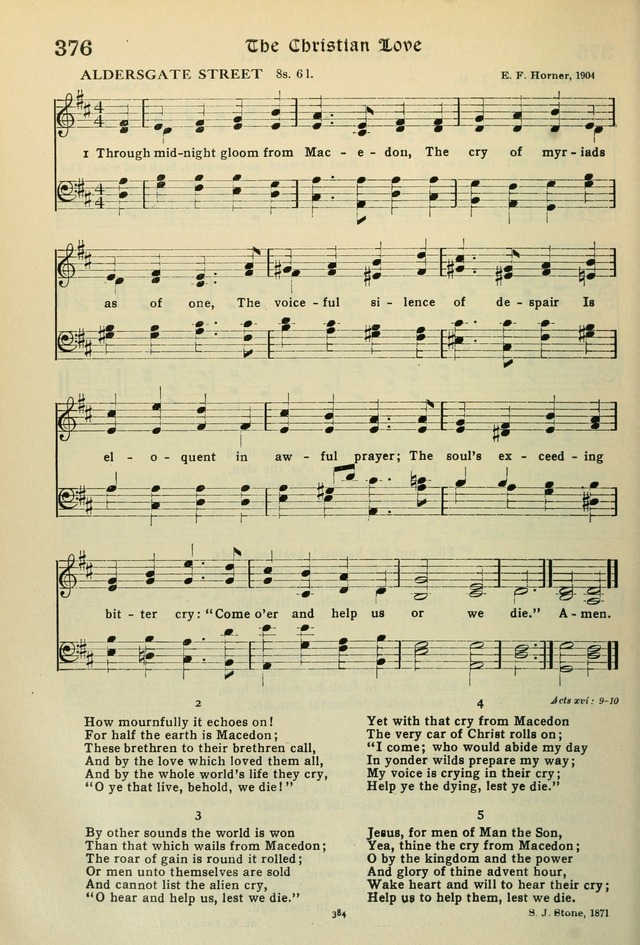 The Riverdale Hymn Book page 385