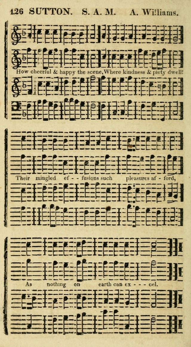 Regular Hymns: on a great variety of evangelical subjects and important occasions: with musical directions, for all the varieties of appropriate expression page 126