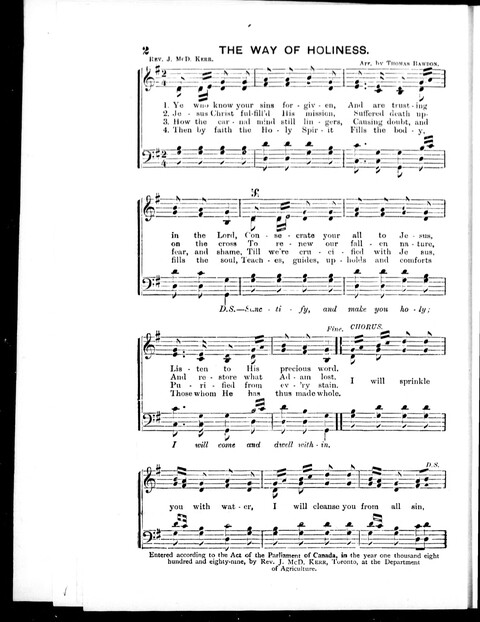 Revival Hymns: Selected and Arranged page 2