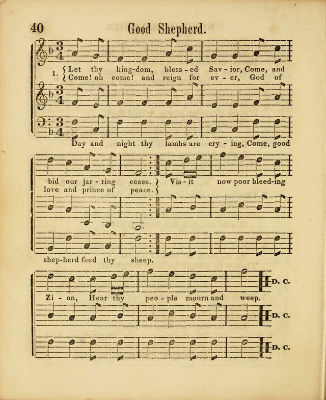 Revival Melodies, or Songs of Zion. page 40