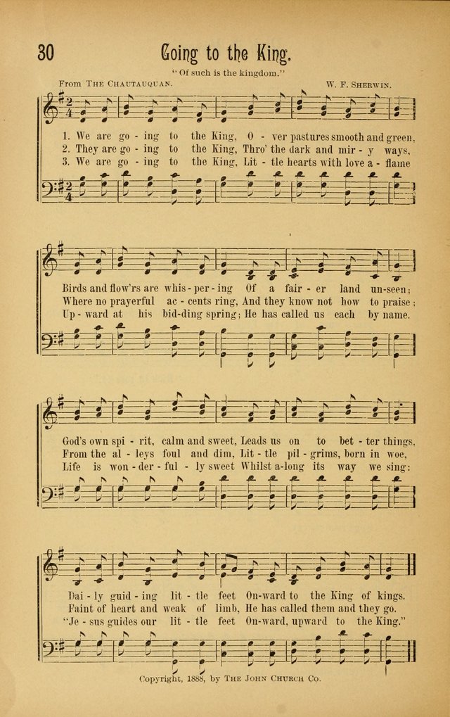 Royal Praise for the Sunday School: a collection of new and selected gospel songs. With a clear and concise course of instruction in the elements of music page 29