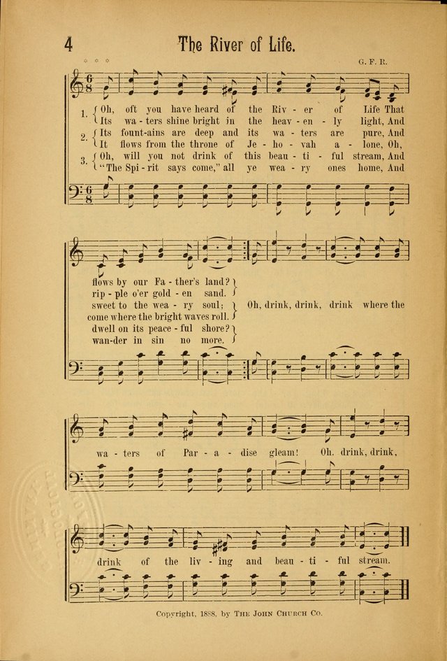 Royal Praise for the Sunday School: a collection of new and selected gospel songs. With a clear and concise course of instruction in the elements of music page 3
