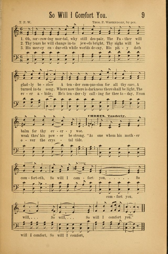 Royal Praise for the Sunday School: a collection of new and selected gospel songs. With a clear and concise course of instruction in the elements of music page 8