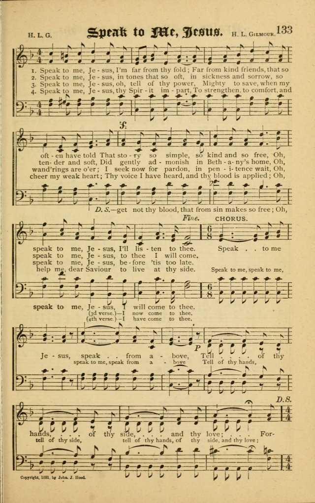 Radiant Songs: for use in meetings for Christian worship or work page 133