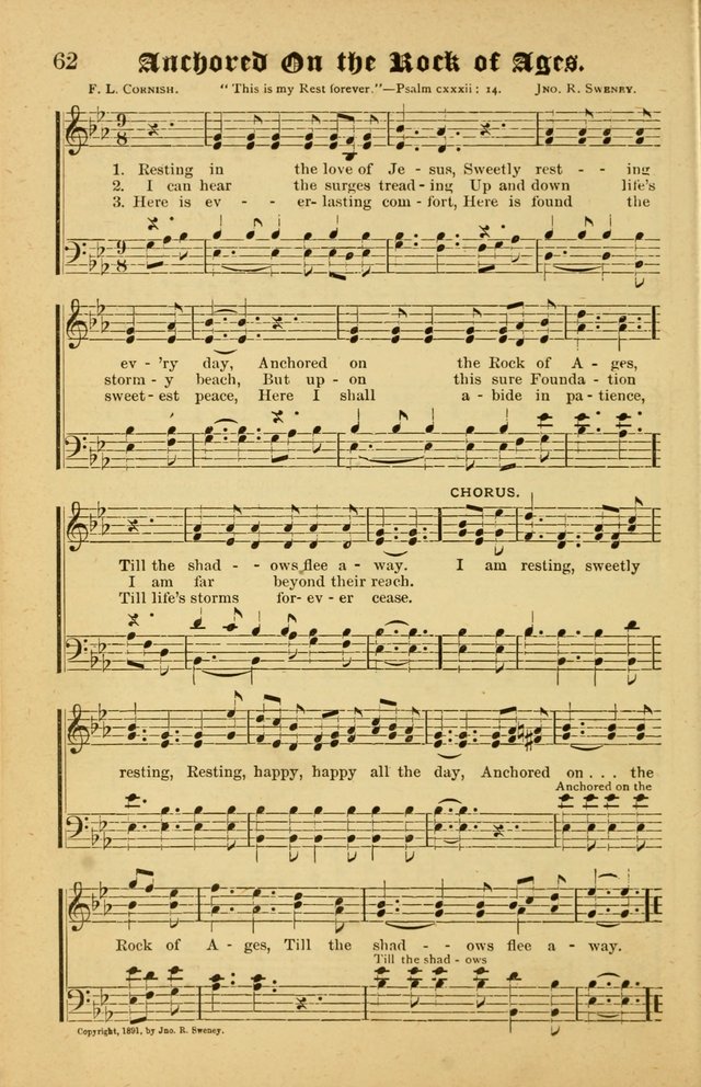 Radiant Songs: for use in meetings for Christian worship or work page 62