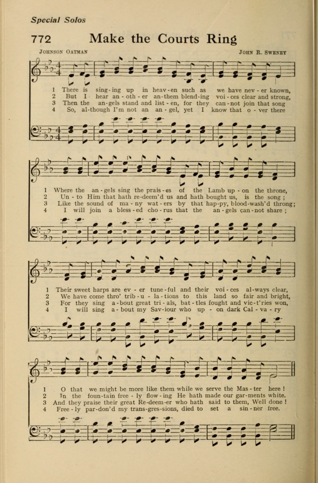 Redemption Songs: a choice collection of 1000 hymns and choruses for evangelistic meetings, solo singers, choirs and the home page 944