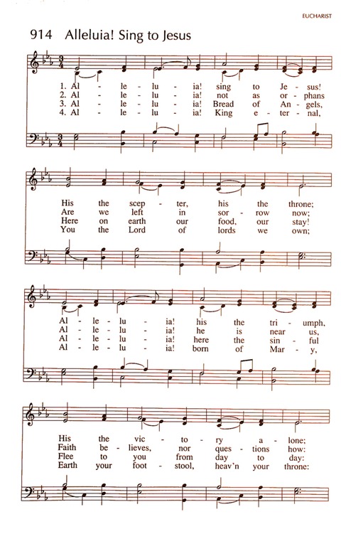 RitualSong: a hymnal and service book for Roman Catholics page 1265