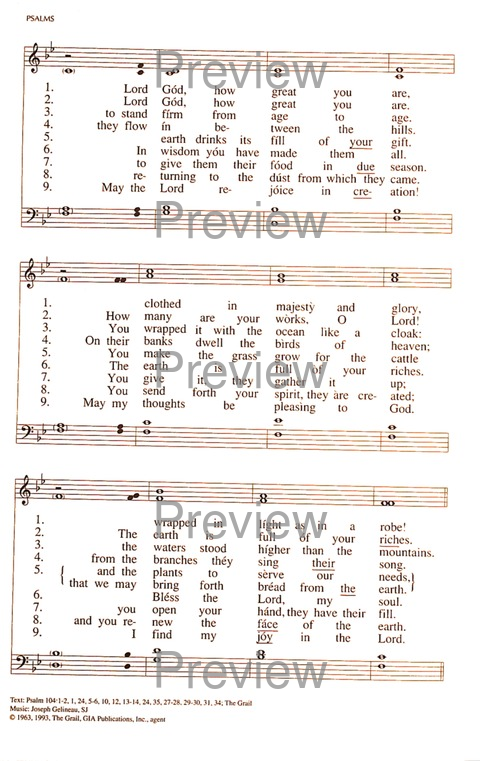 RitualSong: a hymnal and service book for Roman Catholics page 239