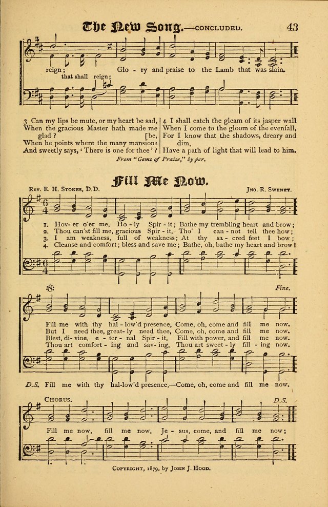 The Revival Wave: A Book of Revival Hymns and Music page 43