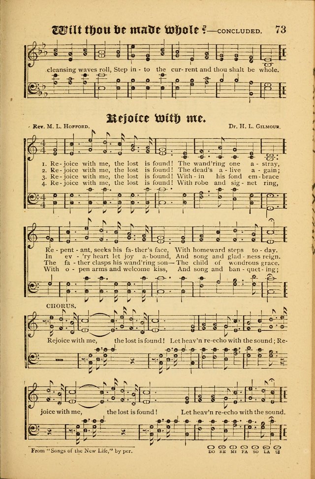 The Revival Wave: A Book of Revival Hymns and Music page 73