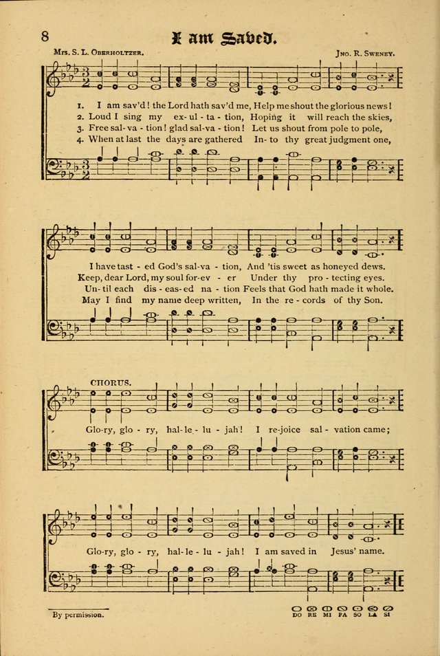 The Revival Wave: A Book of Revival Hymns and Music page 8