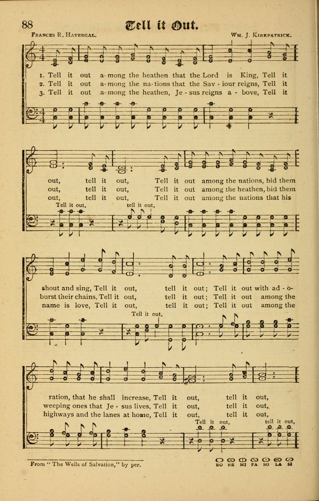 The Revival Wave: A Book of Revival Hymns and Music page 88