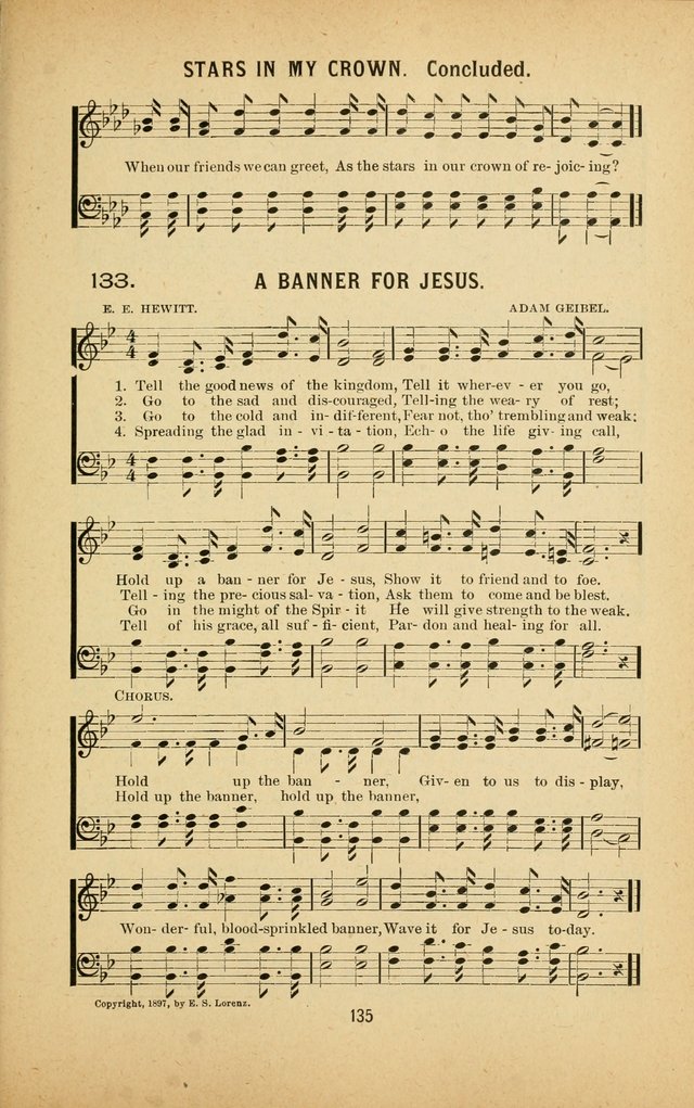 Riches of Grace: a Collection of New Songs and Standard Hymns page 135