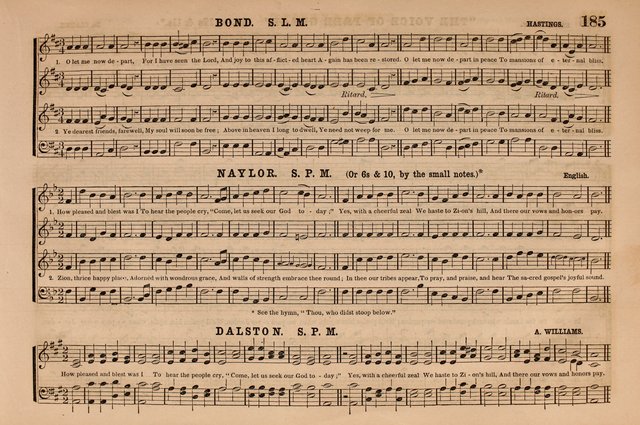 Selah: a collection of psalm and hymn tunes, introits, anthems, chants, motetts, choruses, etc. adapted to the use of classes, private circles, and worship assemblies page 185