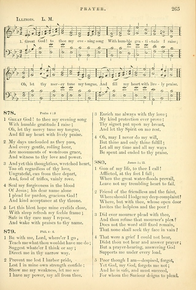 Songs for the Sanctuary, or Hymns and Tunes for Christian Worship page 265