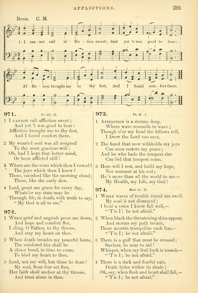 Songs for the Sanctuary, or Hymns and Tunes for Christian Worship page 291