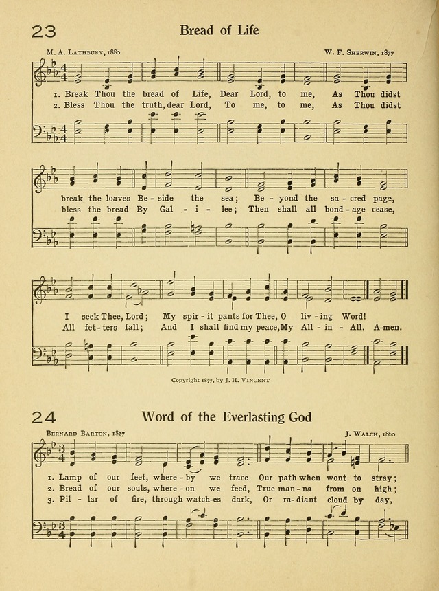 Songs for Sunday Schools: and How to Use Them page 22