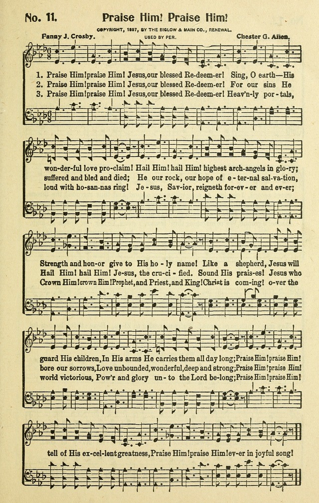 Songs for the Sunday School page 11