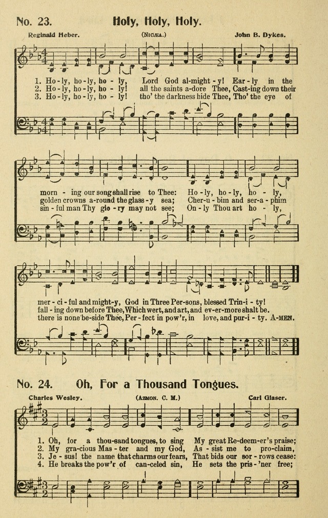 Songs for the Sunday School page 22