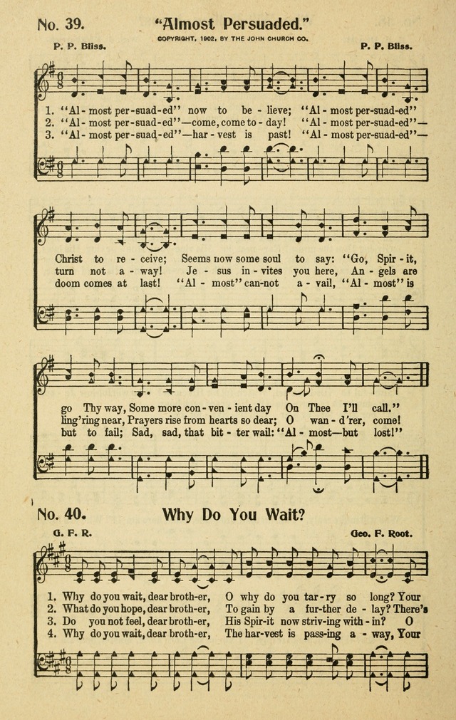 Songs for the Sunday School page 34