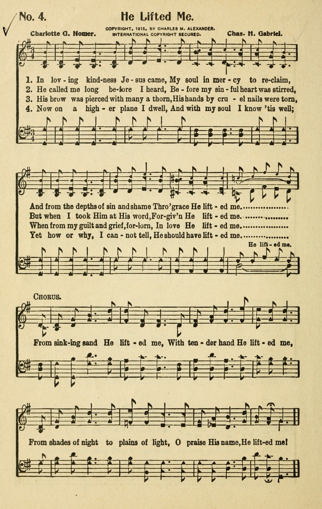 Songs for the Sunday School page 4