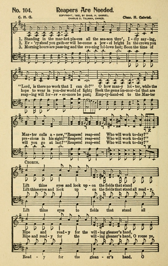 Songs for the Sunday School page 98