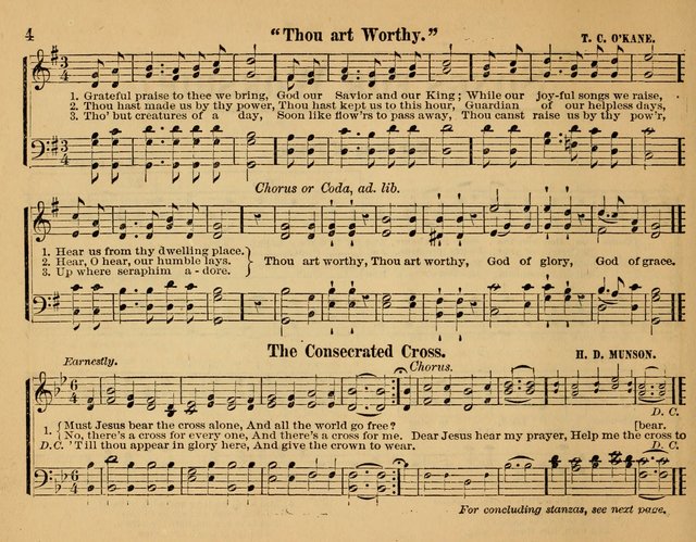 Songs for Worship: in the Sunday-school, social-meeting, and family page 4