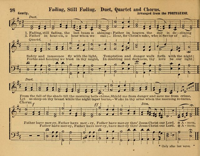 Songs for Worship: in the Sunday-school, social-meeting, and family page 98