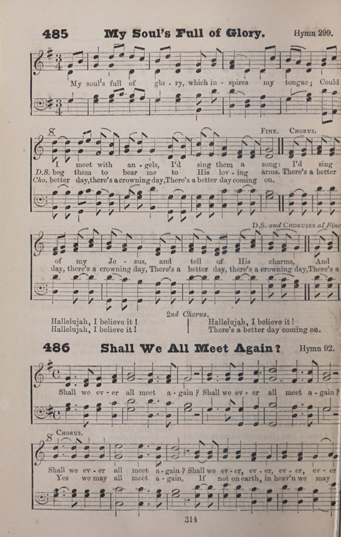 Salvation Army Music: (formerly published as "Revival Music") with supplementary tunes page 314