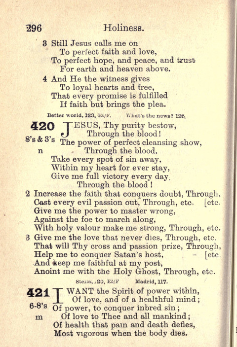 Salvation Army Songs page 296