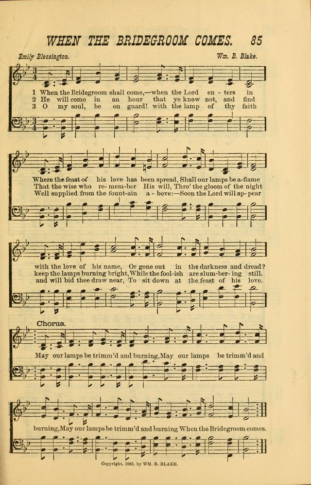 Sabbath Bells: for the Sunday-school and for prayer, praise, and gospel meetings page 87