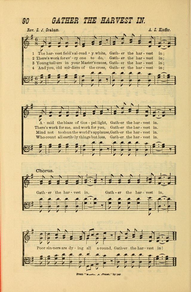 Sabbath Bells: for the Sunday-school and for prayer, praise, and gospel meetings page 92