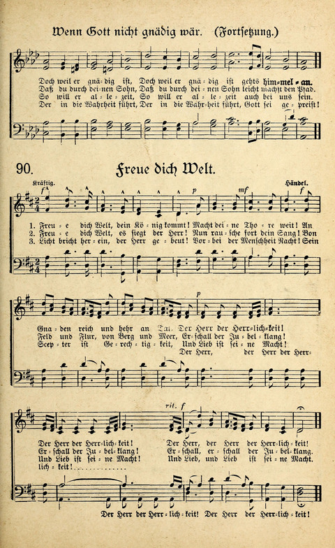 Sänger-Bote: ein Liederbuch für Kirche und Haus (4th. ed.) page 103