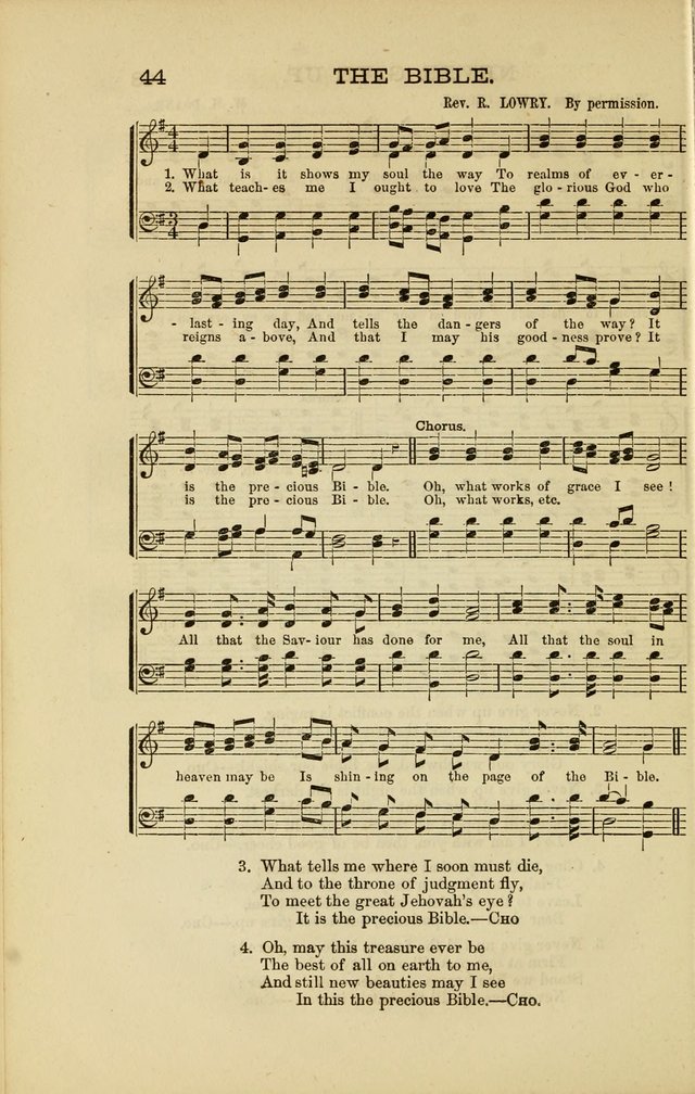 Sabbath Carols : A New Collection of Music and Hymns page 43