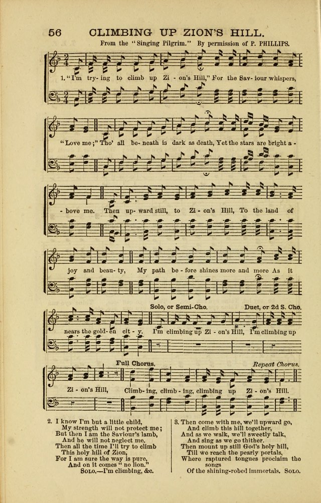 Sabbath Carols : A New Collection of Music and Hymns page 55