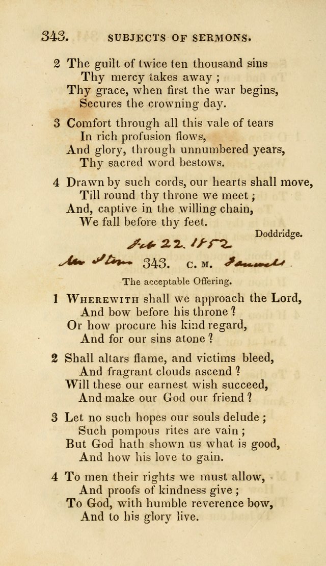 The Springfield Collection of Hymns for Sacred Worship page 251