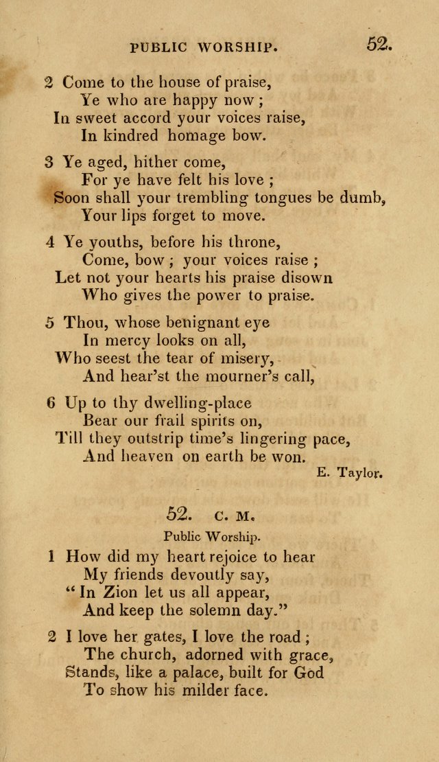 The Springfield Collection of Hymns for Sacred Worship page 54